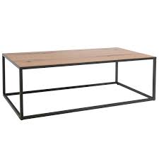 Featuring a distinguished powder black chain, it steadily supports the weathered wood top and. Boston Large Coffee Table