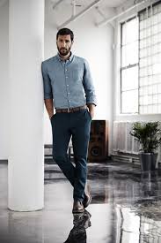 4 Ways To Style Your Chinos Mens Fashion Blog The Unstitchd Mensfashionchinos Mens Casual Outfits Business Casual Men Mens Fashion Business