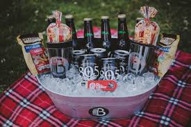 Double The Beer Snacks Craft Beer Snob Gift Basket Thebrobasket Com Gift Baskets For Men Baskets For Men Christmas Gifts For Men