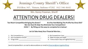 Add newsletters@drugs.com into the main email field. Indiana Sheriff S Office Asks Drug Dealers To Turn In Their Competition Let Us Take Away Your Financial Worries Fox 59