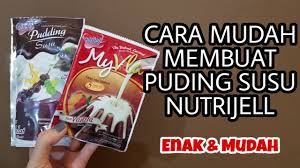 Puding coklat nutrijel ini lembut dan kenyal. Cara Membuat Puding Nutrijell Dan Vla Nutrijell Anti Gagal Youtube