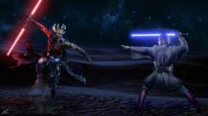 While maul is a fantastic duelist, obi wan's mastery of soresu will allow him to keep maul at bay due to his. Darth Maul Vs Obi Wan Kenobi By Vemiart On Deviantart