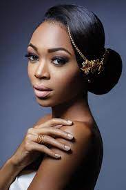 39 Black Women Wedding Hairstyles That Full Of Style Black Women Hairstyles Womens Hairstyles Wedding Hair Side