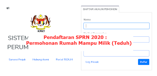Portal hadiah pengajian ipt online dan klik permohonan hpipt untuk mengakses sistem permohonan hpiptonline. Pendaftaran Sprn 2021 Permohonan Rumah Mampu Milik Teduh