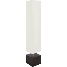 Misko lampstand (nightstand and nightlight in one). Mainstays White Rice Paper Floor Lamp With Dark Wood Base Walmart Com Walmart Com