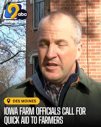 Iowa farmers face an uncertain financial future despite record harvests,  with state officials pushing for federal assistance as trade disruptions  continue to impact the agricultural economy., Read ...