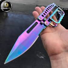 Plasma Titan Butterfly Knife Butterfly Knife Knife Pretty Knives