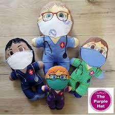 Ith Heroes Nurse Plush Doll Stuffed Toy 5x7 6x10 8x12 Etsy In 2021 Machine Applique Designs Machine Embroidery Machine Embroidery Designs