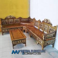 Beli meja kursi kayu jati online berkualitas dengan harga murah terbaru 2021 di tokopedia! Jual Kursi Sudut Mawar Mahkota Ukiran Kayu Jati Harga Murah Kualitas Bagus By Cv Mitra Furniture Jepara
