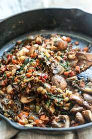 Vegetarian Cassoulet With Mushrooms And Chard Recipe Cassoulet Recipes Vegetarian Cassoulet Recipe Vegetarian Comfort Food