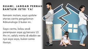 Saya nanti malam piket bu., jawabnya rumah sebesar ini cuman dihuni empat orang plus pembantu bu?, tanyanya kembali. Viral Postingan Suami Jangan Pernah Bantu Istri Ini Pentingnya Kesetaraan Saling Menghargai Tribunnews Com Mobile