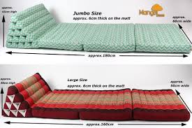Three Folds Jumbo Size Thai Triangle Pillow Daybeds Australia Triangle Pillow Kids Wooden Table Storage Bench Seating