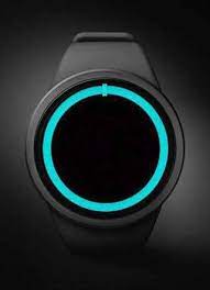 文字盤の無い 超ミニマムなデザインの近未来的腕時計 ziiiro eclipse ユニークな腕時計 デザイン 腕時計 デザイン