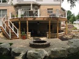 Image Result For Deck Ideas Walkout Basement Patio Under Decks Patio Walkout Basement Patio