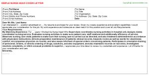 We did not find results for: Nurse Head Cover Letter