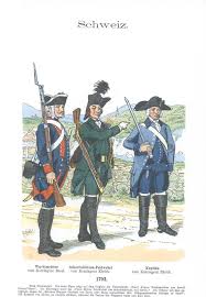 Band Xi 53 Schweiz 1792 Kontingent Basel Kontingent Zurich Ancien Regime Suisse Uniforme