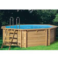 Holz Swimming Pool Procopi Cerland Achteckig 5 05 X 1 20 M Aufstellbecken Oogarden