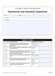 Is the file name descriptive, and is the file in the.xlxs format? Electrical Inspection Checklists Checking Verifying And Reviewing Electrical Installations Eep