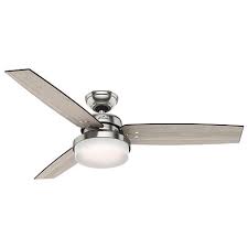 Hunter 52 Sentinel Ceiling Fan With Led Light Kit And Remote 9539170 Hsn