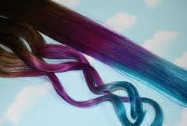 I heard reds would neutralise greens, and i was expecting my hair to fade to greeney blue. Blue And Purple Hair Extensions Purple Turquoise Human Etsy