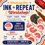 Carve + Ink + Repeat: A Beginner Printmaking Workshop