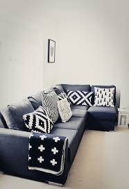Black And White Sofa Breathe Happiness Interiors Black And White Pillows Black And White Cushions Black Couch Decor