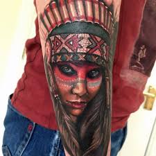Say you're a young man who really wants to connect with your (in sioux cultures men don't even tattoo their faces, only women do, so you'll look like an idiot going over and claiming to be related to them.) Native American Women Tattoos For Men Elegant Arts Tattoo