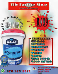 Download free logo whatsapp png with transparent background. Tile Factory Shop Elsies River Introducing New Super White Paint With Improved Quality High Binder Interior Exterior Undercoat Top Coat Primer Sealer Contact Us Via Call Or Whatsapp On 078