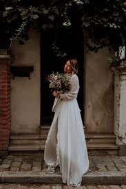 Elodie Courtat Robes De Mariee Boho Folk Credit Photo Amandine Marque Robe De Mariee Boho Robe De Mariee Marie