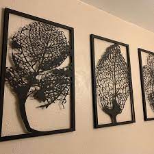 Metal Leaf Wall Art Large Wall Decor Oversized Wall Art Modern Home Decor Wall Art Above Bed Decor Living Room Wall Art Metal Art Large Metal Wall Art Oversized Wall Art