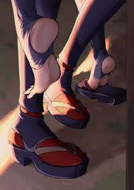 ritsuka mash, kaedehara kazuha, scaramouche (genshin impact), genshin  impact, absurdres, highres, 2boys, feet, floating, foot focus, male focus,  multiple boys, standing, stirrup legwear, toeless legwear, toes, yaoi -  Image View - |