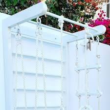 Shop wayfair for the best decorative wall ladder. Buy Outdoor Swedish Wall With Rope Ladder Rings Swing At Moon Kids Home