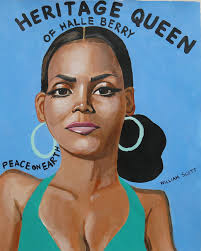 William Scott, a Creative Growth artist for more than 30 years, believes in  the potential for positive human transformation. Scott's paintings address  questions of citizenship, community, and cultural memory.⁠ ⁠ Five works