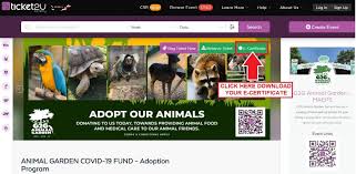 Enjoy your companionship with them. Animal Garden Covid 19 Fund Adoption Program Ticket2u