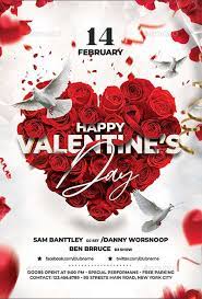 Stunning valentine's day flyer templates. Valentines Day Club Flyer Template For Your Next Valentines Day