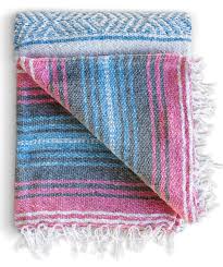 Mexican blankets — sometimes called zarapes, serapes, or saltillos — have been in existence for hundreds of years. Mexican Blanket Falsa Blanket Authentic Hand Woven Blanket Serape Yoga Blanket Perfect Beach Blanket Navajo Blanket Camping Blanket Picnic Blanket Saddle Blanket Car Blanket Azure Buy Online In Aruba At