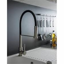 Découvrez nos catalogues wc, salle de bains, cuisine et buanderie. Robinet Douchette Extractible Mitigeur Pour Evier De Cuisine Inox Brosse Et Noir Bec Haut Mobile Douchette Robinet Douchette Evier Cuisine