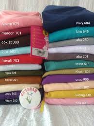 Sep 25, 2020 · selain warna, corak hijab juga jadi bagian dari tren. Kerudung Rabbani Asli Innova Size S Warna Fashion Shopee Indonesia