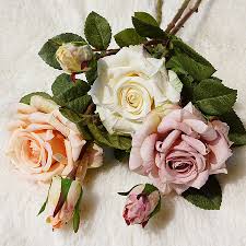 Check spelling or type a new query. Buy Online Beautiful Rose Artificial Silk Flowers Large Retro Home Decor Fake White Faux Rose Artificial Flowers Vintage Wedding Decoration Alitools