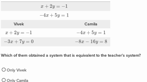 Two systems of equations are equivalent if they have the same solution(s). Systems Of Equations Algebra 1 Math Khan Academy