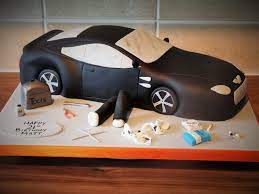 We have compiled 80 delicious and unique birthday cakes. Sports Car Cake Personalized Cake Toppers Personalized Cakes Car Cake