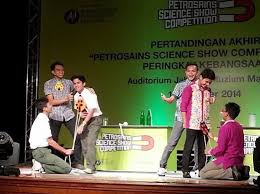 This year's petrosains science show competition will be the final instalment. Contests Science Can Be Such Fun