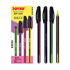 Jual Pulpen Briz Joyko Bp 250 12 Pcs Ballpoint Pena Pen 0 7 Mm 1 Pack Online Desember 2020 Blibli
