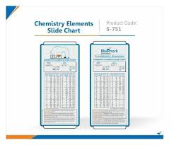 chemistry elements slide chart education promotional