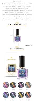 Super bright neon cats eye gel polishes, an overload of tiny metallic particles that pick up the light reflection just right… Cat Eye Magnetic Gel Polish Apollobox
