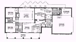 Optional walkout style basement (three walls masonry with a wood framed rear wall with notes for the builder to locate. Ranch Style House Plans 1800 Square Feet See Description See Description Youtube
