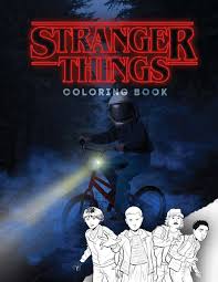You can print and download the great 20 printable eleven stranger things coloring pages collection for free. Stranger Things Coloring Book Activity Book For Children And Teens Lebron Johnny 9781981198887 Amazon Com Books