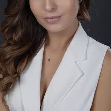 Carrara fülbevaló Rose Gold, Sandra Ferretti, 14K, 1,59 g