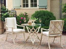Enjoy Refreshments While Taking In The Scenery With The Misty Garden Breakfast Table From Tommy Bah Outdoor Living Design Tommy Bahama Outdoor Patio Dining Set