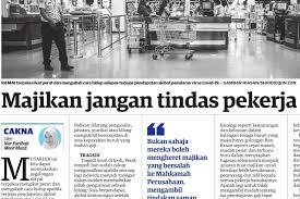 Nilai moral adalah bentuk gambaran secara objektif atas sisi kebenaran yang dijalakan oleh seseorang dalam lingkungan masyarakat. Majikan Jangan Tindas Pekerja Wafiq